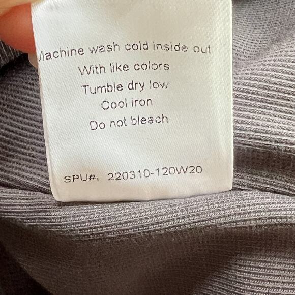 OGL Corset Crop Tank Top Women's XL Gray Pull On - Picture 6 of 9